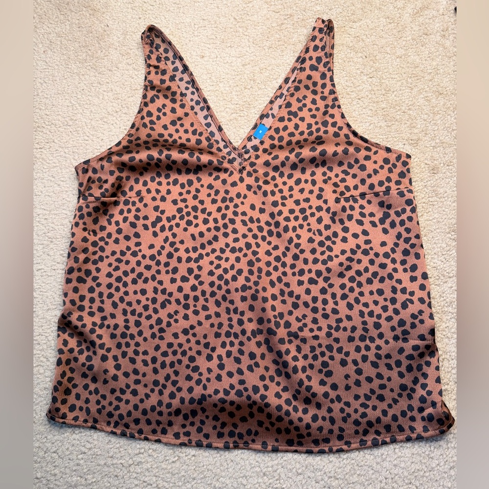 Old Navy Summer Polka Dot Top Medium